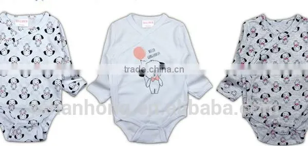 In the Spring and Autumn Winter Cotton Baby Long Sleeve Button