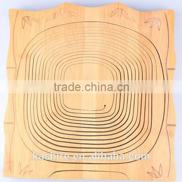 Wooden Creative Folding Fruit Basket in a Variety of Styles photo-3