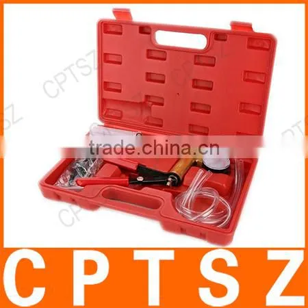 Auto Repair Tool Car Hand-held Brake Fluid Bleeder Oil Transfer Pump With Vacuum Meter- Manual Vacuum Pump photo-2