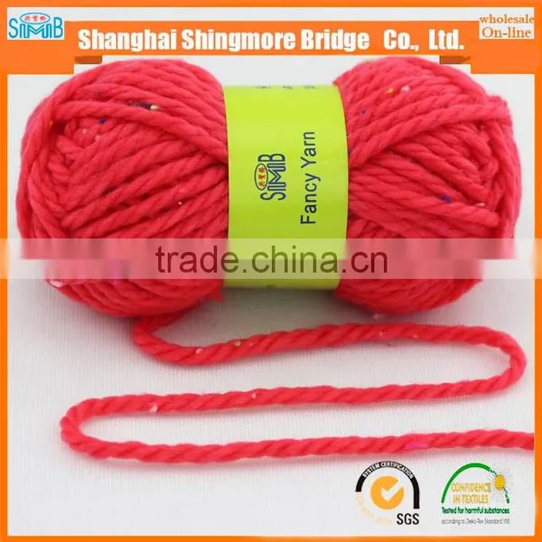 China Knitted Yarn Factory Hot Wholesale Speckle Yarn for Your Sparkling Life photo-2