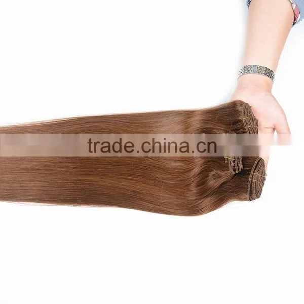 Virgin Brazilian Remy Hair Extension,Tape Hair Extension,Cheap 100% Human Hair Clip In Hair Extension photo-2
