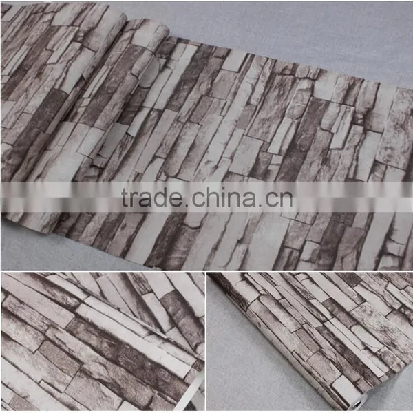 Modern PVC Stone Design Wall Decoration Paper photo-5