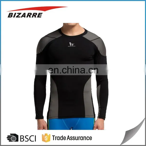 China Wholesale Men's Camo Clothing Gym Sport Wear Tight Men's t Shirts Custom Printing Men's t Shirts
