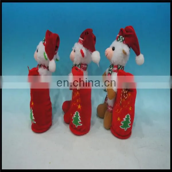 2015 Cute Standing Sheep Plush Toys With Russian photo-3
