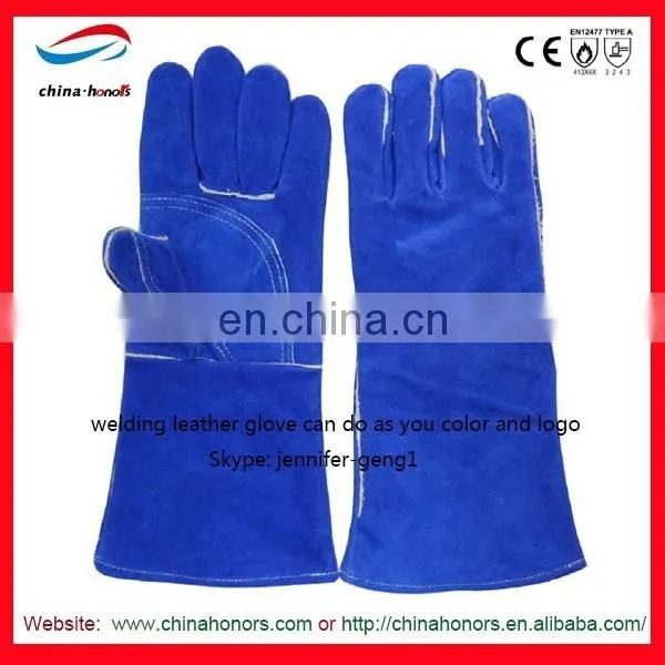 Leather Gloves Top Quality Work/gloves for Welders photo-4