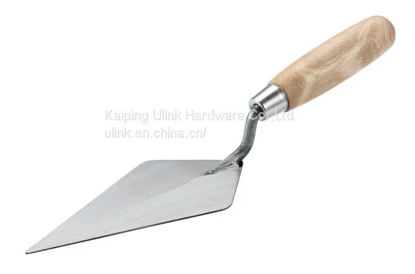 Carbon Steel Bricklaying Trowel With Wood Handle