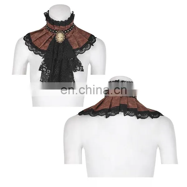 Punk Rave Steampunk Collar-jabot S-225 photo-5