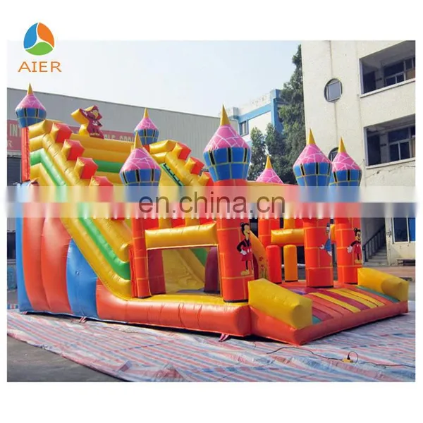 2017 Aier Bouncy Castles Inflatables/ Inflatable Castle Slide photo-2