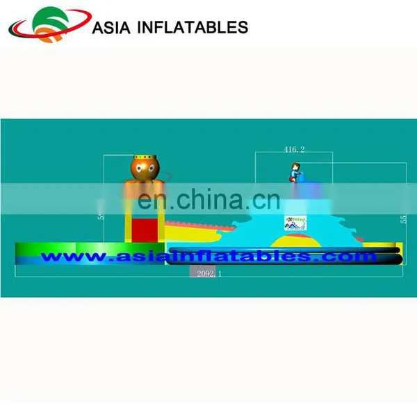 Inflatable Giant Outdoor Inflatable Water Park , Inflatable Amusement Park , Inflatable Fun Land For Adults photo-2