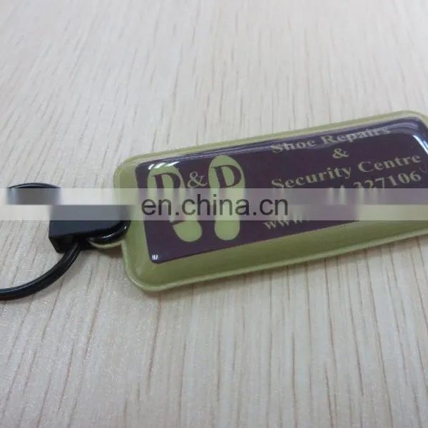 2016 New Design Led Light Strip Holder Keychain With Two Sides Logo photo-3