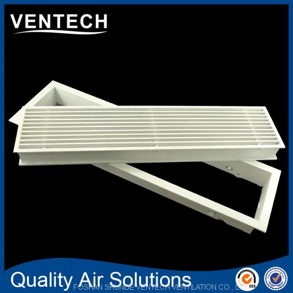 Air Conditioner Supply Air Vent Diffuser Aluminum Linear Slot Grille Linear Bar Grille photo-5