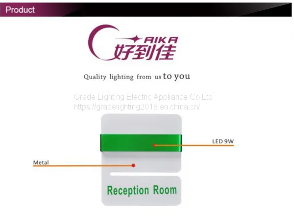 China CE/UL Modern Indoor Wall Light Simple Popular Modern Wall Light In Door for Indicator Light photo-4