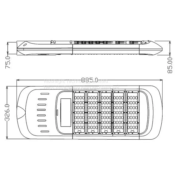 LED Street Light Housing MLT-SLH-IXL-II photo-2