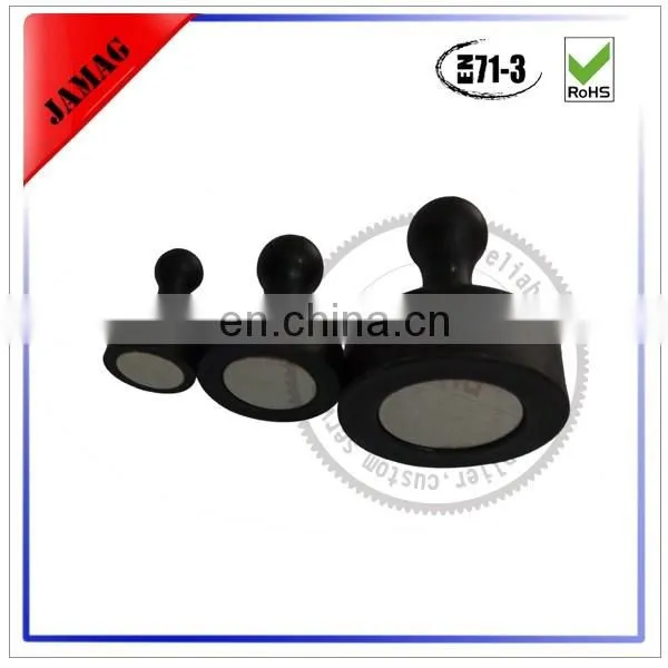 Various Colours D12x19mm Strong Magnetic Pins for Office