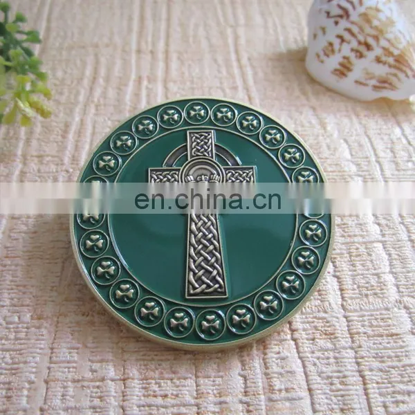 Custom Engraved Coin Colored Metal Coin photo-4