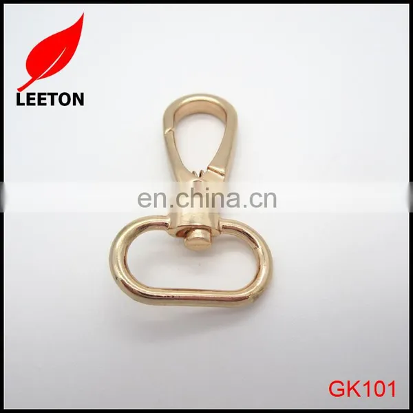 20mm Light Gold Swivel Snap Hook for Lanyards photo-5