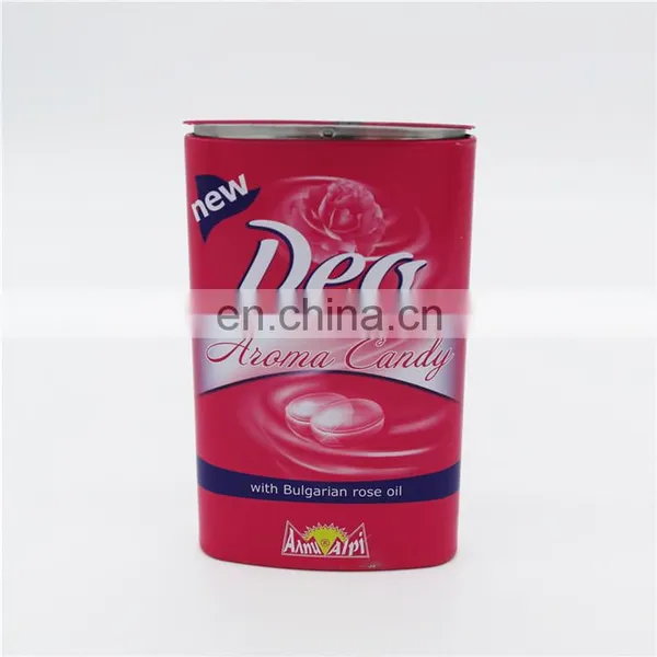 Food Grade Chocolate/mint Candy Packaging Metal Tin Can With Airtight Lip photo-3