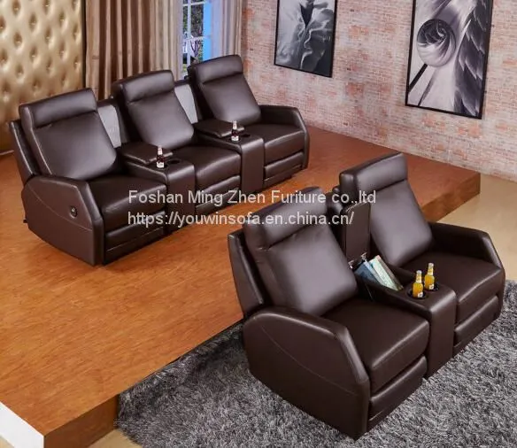 Wholesale Auto Reclining Theater Sofa photo-2