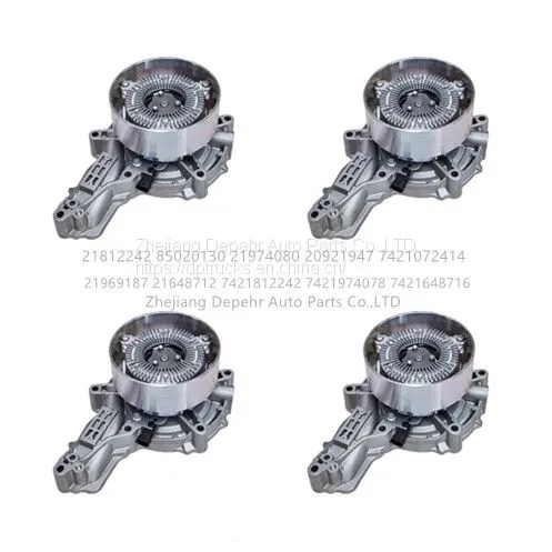 Zhejiang Depehr Supply European Truck Parts Heavy Duty Volvo Renault Trailer Cooling System Truck Coolant Water Pump Housing 21284318/22195464 photo-3