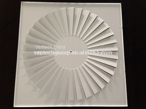 HVAC Aluminum Swirl Ceiling Air Diffuser photo-2