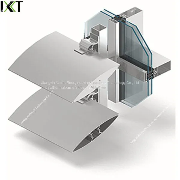 Customized Heat Barrier Profile For Aluminum Alloy Doors and Windows photo-5