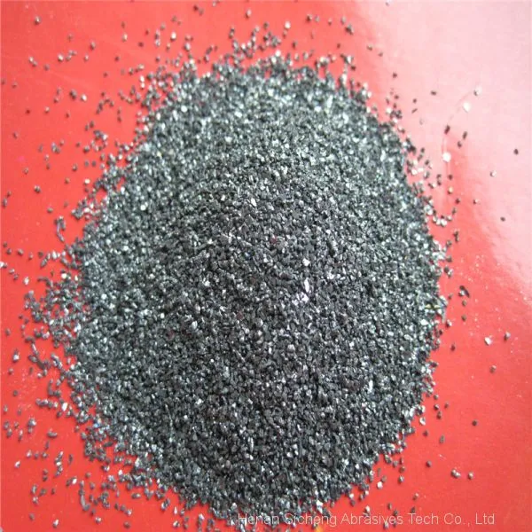Supply Abrasives Grade/98%SIC Black Silicon Carbide Made in China photo-2