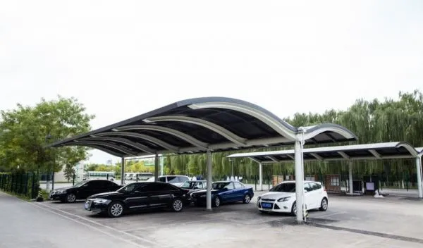 Solar Panel Carport Aluminum Alloy Solar Pv Carport photo-2