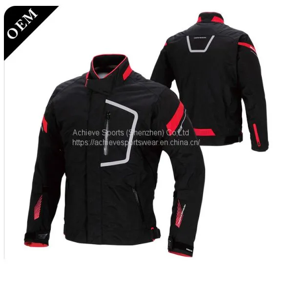 High Quality Turkish Leather Sublimated Motorcycle Long Sleeve Jacket photo-2