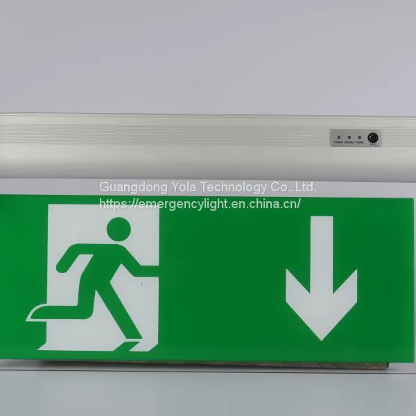 Exit Sign Lamps Indicator Automatic Emergency Light Exit Sign Lamps photo-3