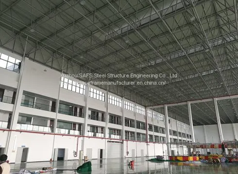 Zhanghe General Airport Reconstruction and Expansion Supporting Project (Phase I) Navigation Workshop Steel Space Frame and Cladding System Project photo-2