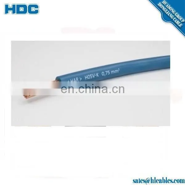 Earthing Cable THW Wire 8awg 10awg 12awg Black Blue Fine Copper 300V PVC Insulation Standard Dry/wet Use 75 Celsius photo-5