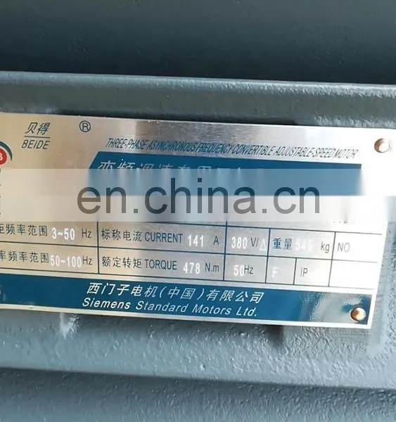 Siemens YVF2 Series 18.5kw 37kw 75kw 200kw 380V Variable Speed Motor Three Phase Induction AC Motor IP55 photo-4