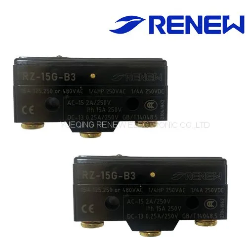 Renew Pin Plunger UL 15a Microswitch Limit Switch