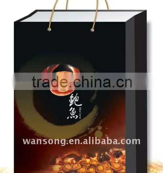 Newest Special Design Foldable Shopping Paper Bag for Tea Packaging photo-2