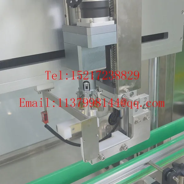 Three Automatic Juice Bottle Edible Oil Spring Cover Machine Tracking Cover Machine photo-2