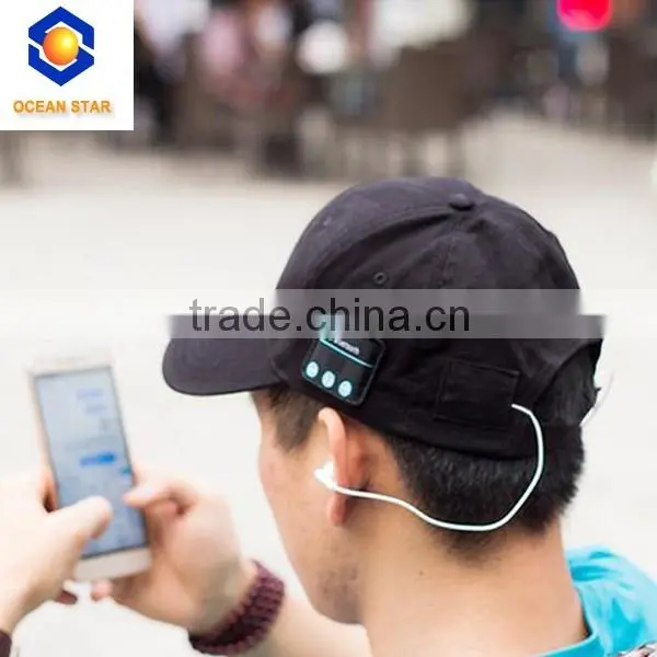 2016 New Style Bluetooth Baseball Cap Low Price Bluetooth Cap for Outdoor Sport photo-3