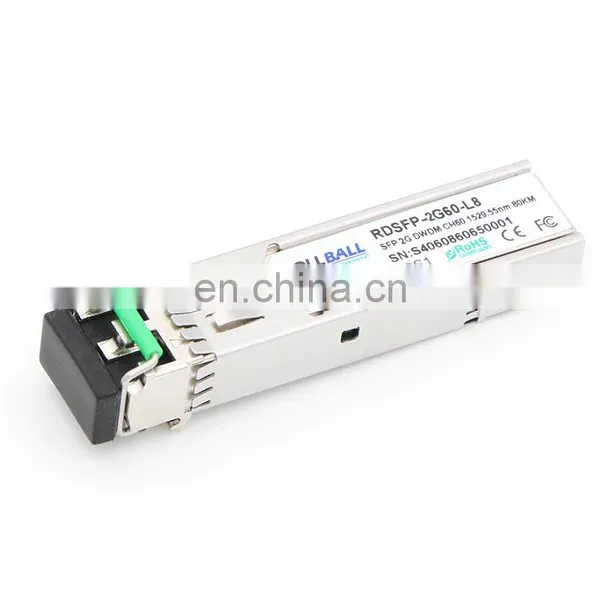 2.5Gb/s DWDM Sfp Module 100GHz CH17-CH61 Sfp Dwdm Optical Transceiver photo-2