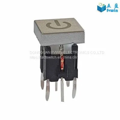 Mini Illuminated Momentary Button Tactile Switch Integrated Built-in LED photo-2