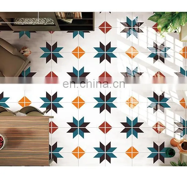 American Retro Bathroom Tile Non-slip Floor Tile photo-5