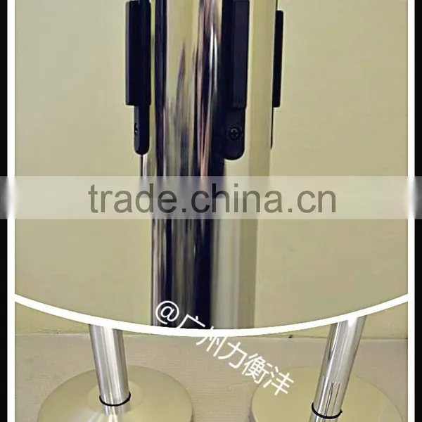 Stainless Barriers Stand With Retractable Belt photo-3
