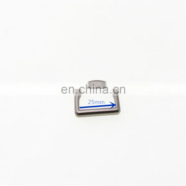 Factory Manufacture Bag Accessories Zinc Belt Buckle Metal D Ring For Handbag Dog Collars photo-2