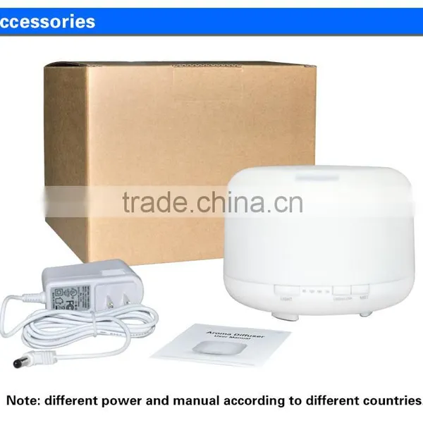 Large Room 500ml Ultrasonic Aroma Diffuser Essential Oil Diffuser And Humidifier photo-6
