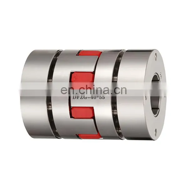 DFZG Stainless Steel Plum Flower Locking Assemblies Flexible Shaft Coupling Series Spider Jaw Coupling photo-3
