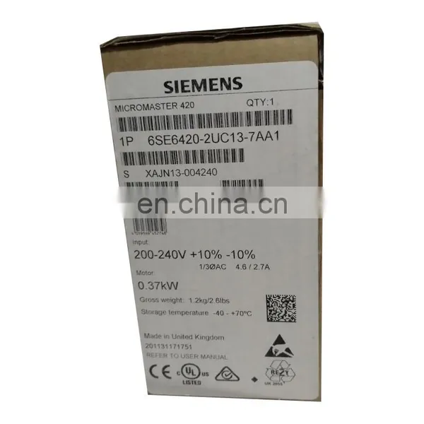 Hot Selling Siemens Inverter Siemens Power Inverter PN37KW PN37KW