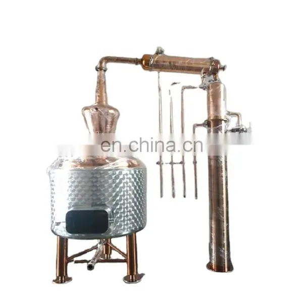 High Quality Copper Alcohol Distillery Equipment Whisky Making Machine photo-3