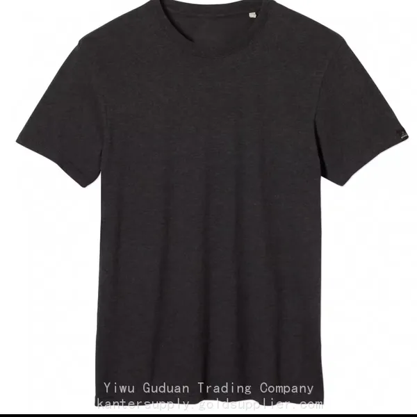 Top Selling Solid Color 100% Cotton O-Neck Short Sleeve Soft Tshirt T-shirt For Men From Bangladesh photo-5