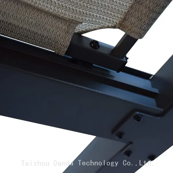 3*4m Aluminum Outdoor Flat Top Pergola Sunshade Powder Coated With Sling Cover photo-5