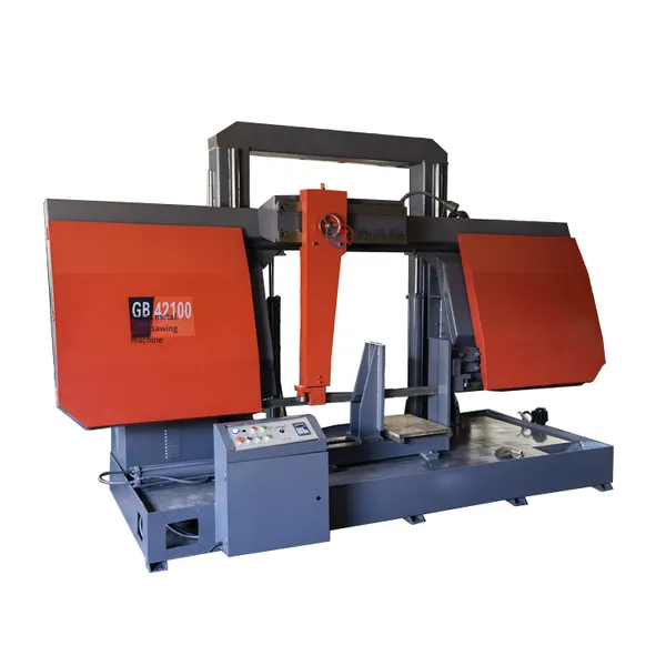 Semi-automatic Horizontal Metal Band Sawing Machine, Steel Bar Saw Band Sawing Machine, Cnc Band Sawing Machine Gb42100 photo-2