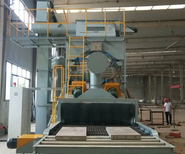 Aluminum Formwork Shot Blasting Machine Mesh Belt Shot Blasting Cleaning Machine Supports Non-standard Customization photo-2
