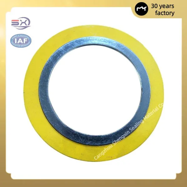 Special Outer Ring Metal Spiral Wound Sealing Gasket for Heat Exchangers photo-2